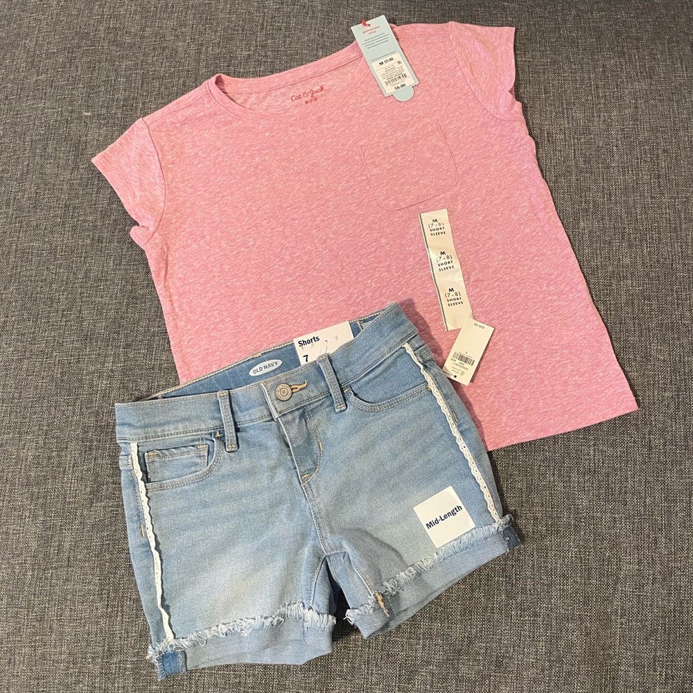 NWT Old Navy and Cat & Jack outfit